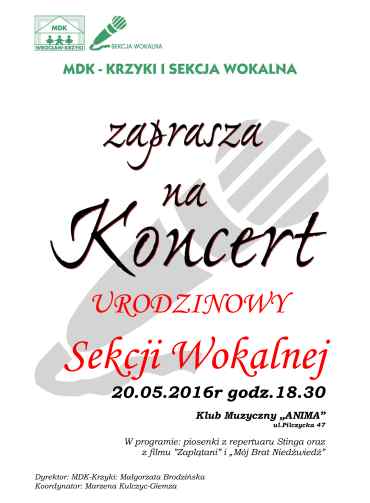 plakat urodzinowy 20.05.16