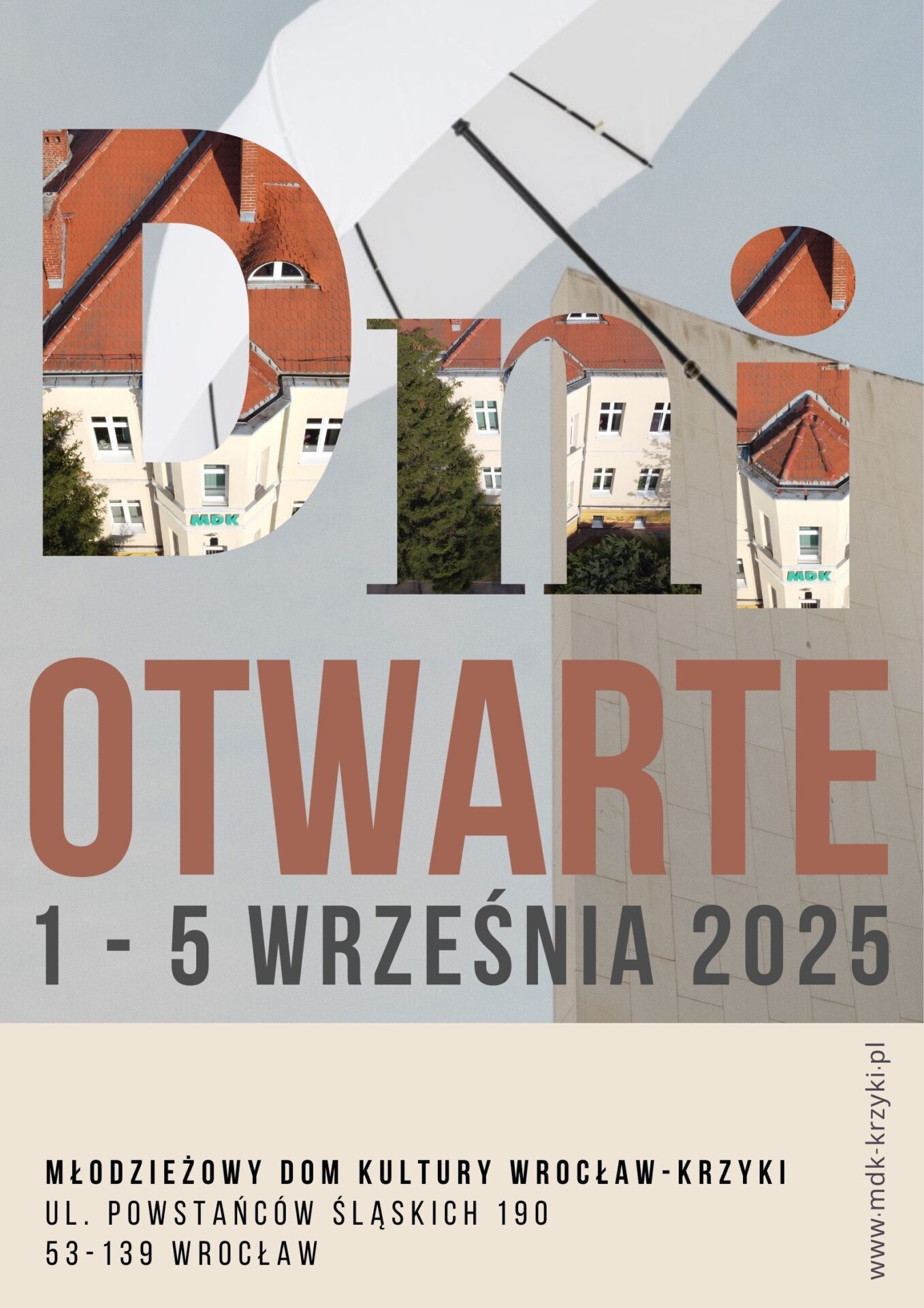 DNI OTWARTE 1-5.09.2025 wg planu zajęć