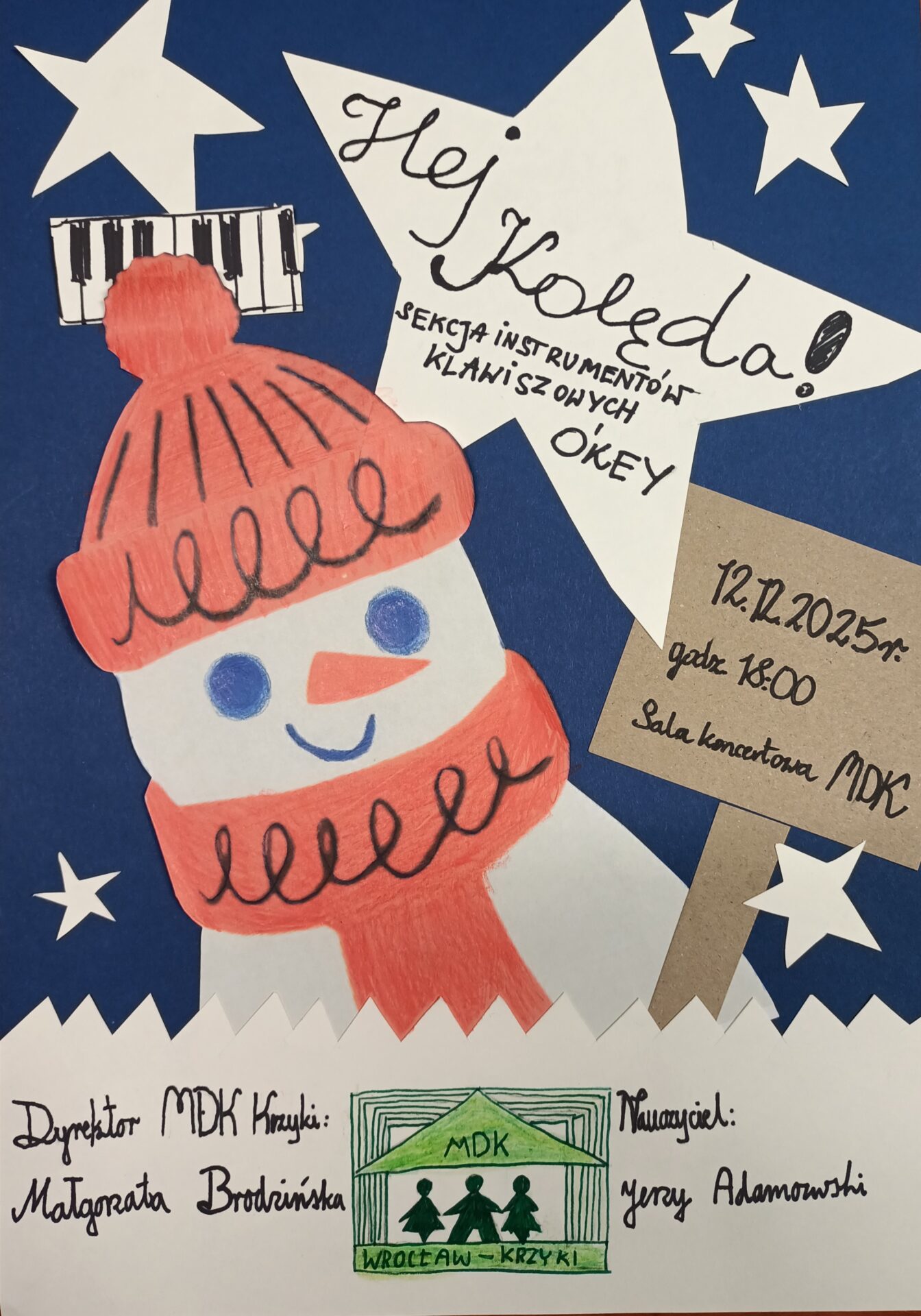 Koncert sekcji O’KEY “Hej kolęda” 12.12.2025