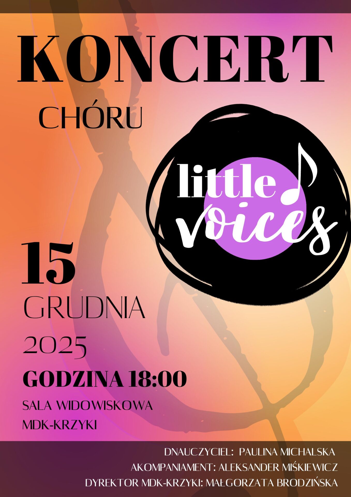 Koncert Chóru “Little Voices” 15.12.2025