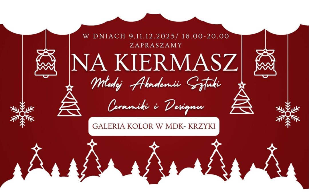 KIERMASZ ŚWIĄTECZNY 9.12.2025
