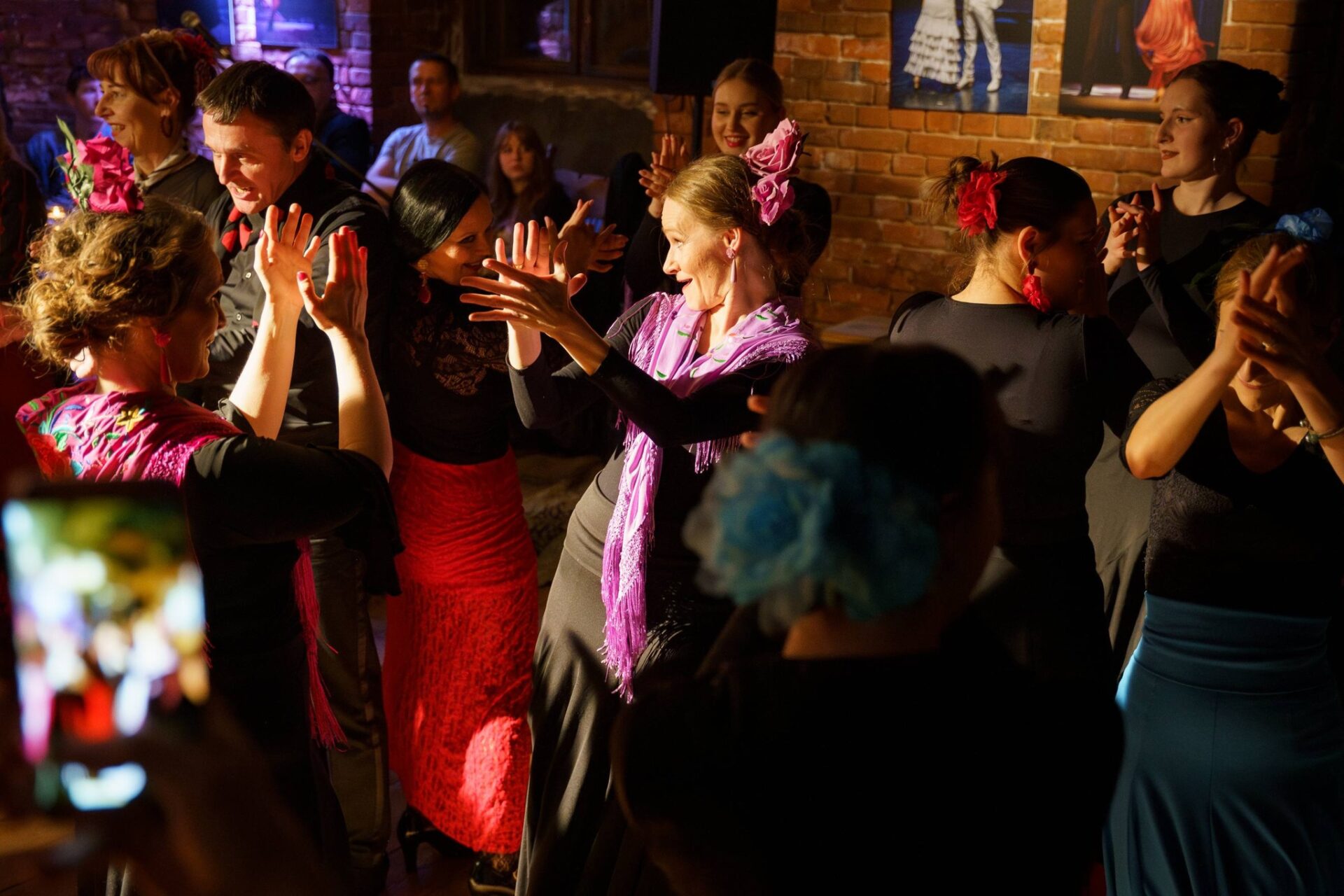 FLAMENCO PIĄTY ŻYWIOŁ wystawa fotografii Olimpii Czekałowskiej XVI Festiwal Sztuka Łączy Pokolenia Inspiracje Flamenco fot. Ewa Golanowska