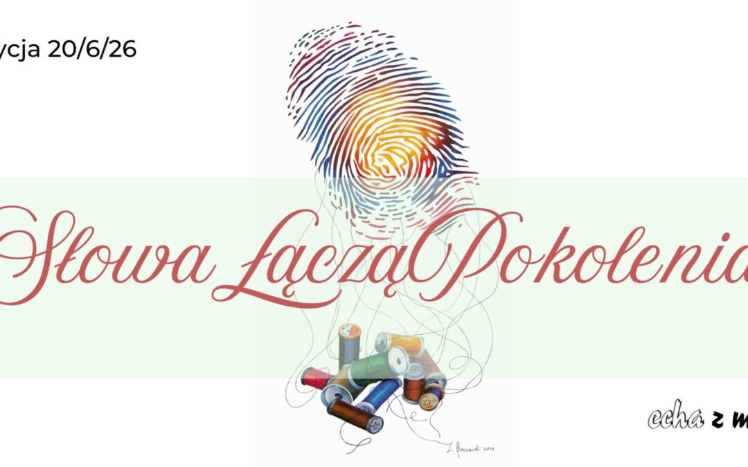 Warsztaty literackie”Słowa Łączą Pokolenia” 20.06. w godz.11:00-13:00 MDK-Krzyki